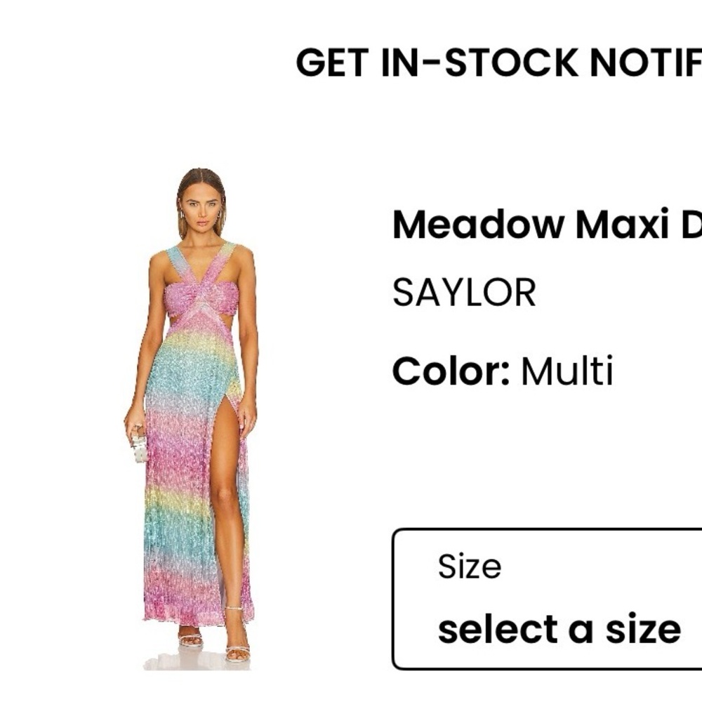 SAYLOR Meadow Maxi Dress